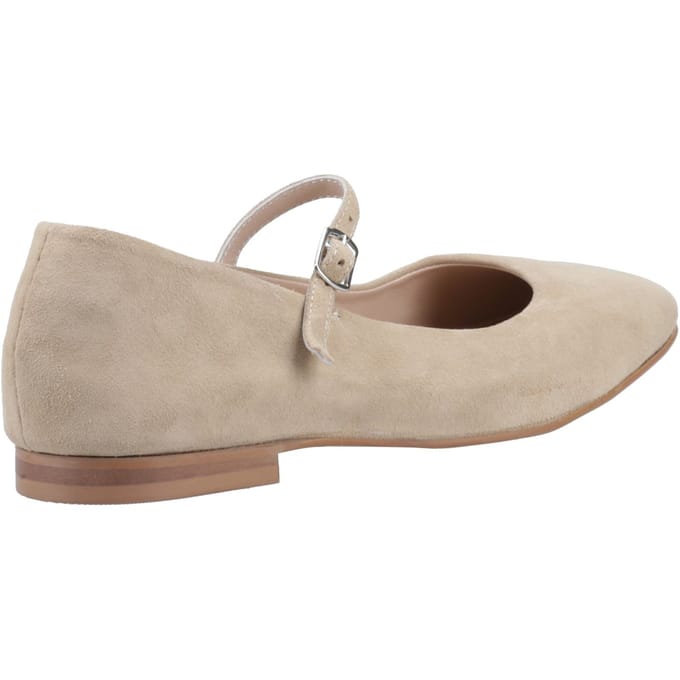 Hush Puppies Pasha Suède Dames Taupe Schoenen