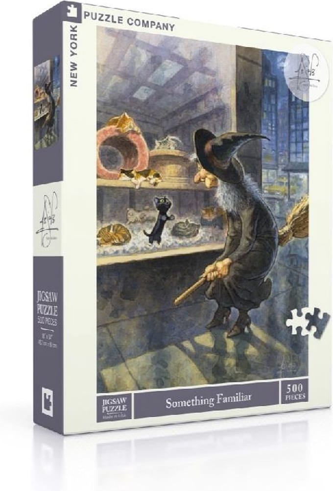 New York Puzzle Company Puzzel Something Familiar - 500 stukjes