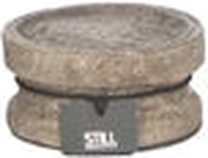 STILL - Kaarsenstandaard - Earth - Grijs - 12 x 6 cm