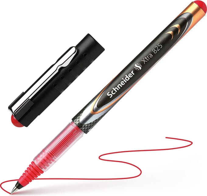 Schneider rollerball - Xtra 825 - lijnbreedte 0,5mm - rood - S-182502