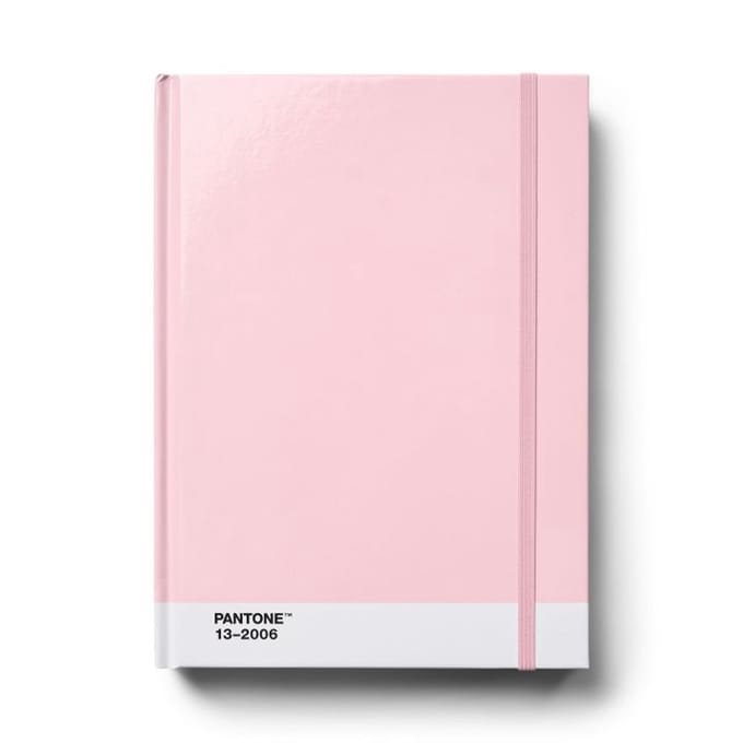 Copenhagen Design - Notitieboek Groot Gestipt - Light pink 13-2006 - Papier - Roze