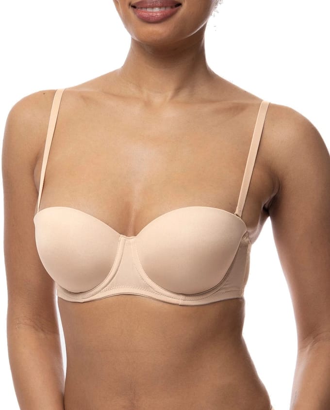 Dorina Balconette BH - Strapless - Michelle - 70D - beige