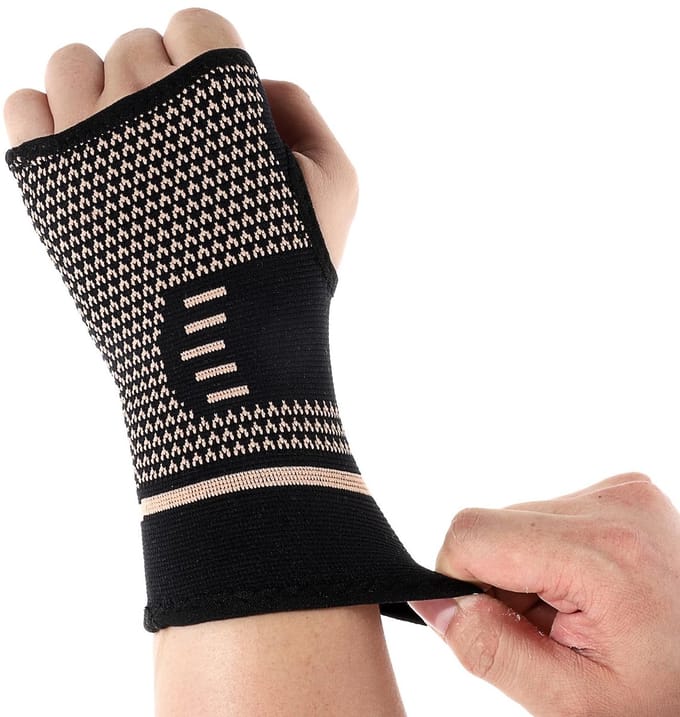 Dailygoods- Polsbandages 2 stuks - Compressive Polsbeschermers