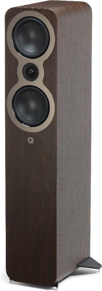Q Acoustics: 3050c Vloerstaande Speakers - 2 Stuks - Claro Walnoot