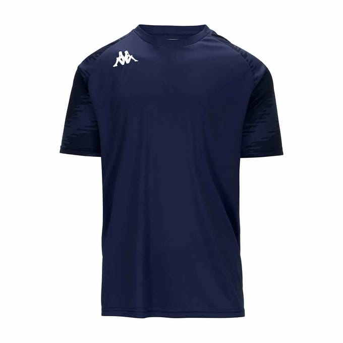 Kappa Daverno T-shirt Met Korte Mouwen Blauw M Man