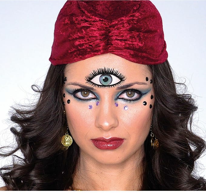 Fiestas Guirca Schmink setje waarzegster - gypsy make-up - Halloween - Carnaval accessoires