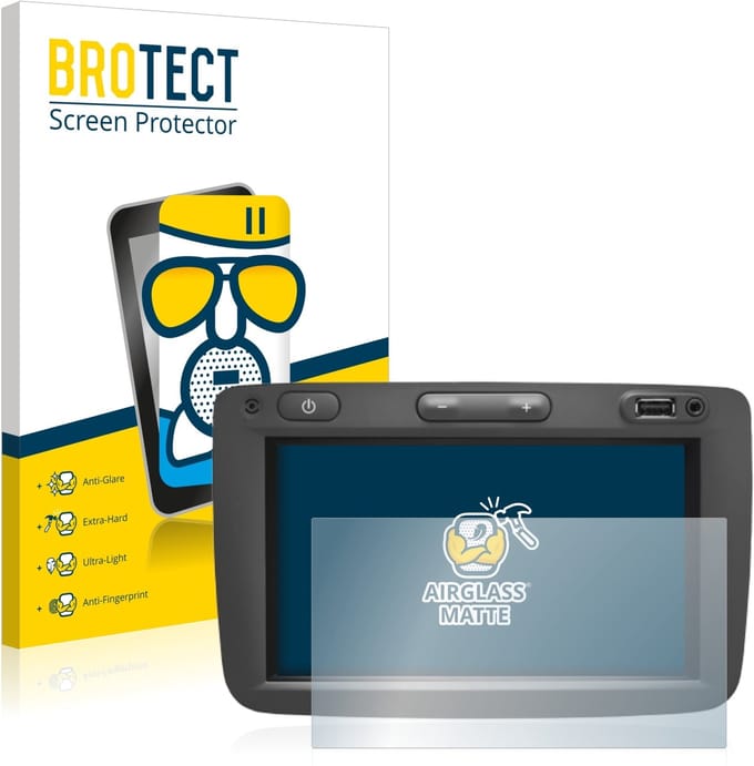 BROTECT - Screenprotector voor Dacia Media Nav - Folie Beschermfolie Beschermglas matte