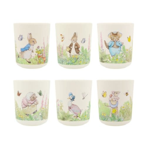 Meri meri melamine beker 220 ml - peter rabbit, assorti
