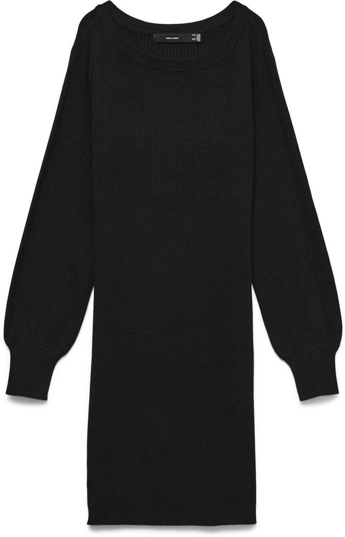 VERO MODA - VMHOLLYKARIS LS RIB DRESS EXC - Dames - Mini jurken