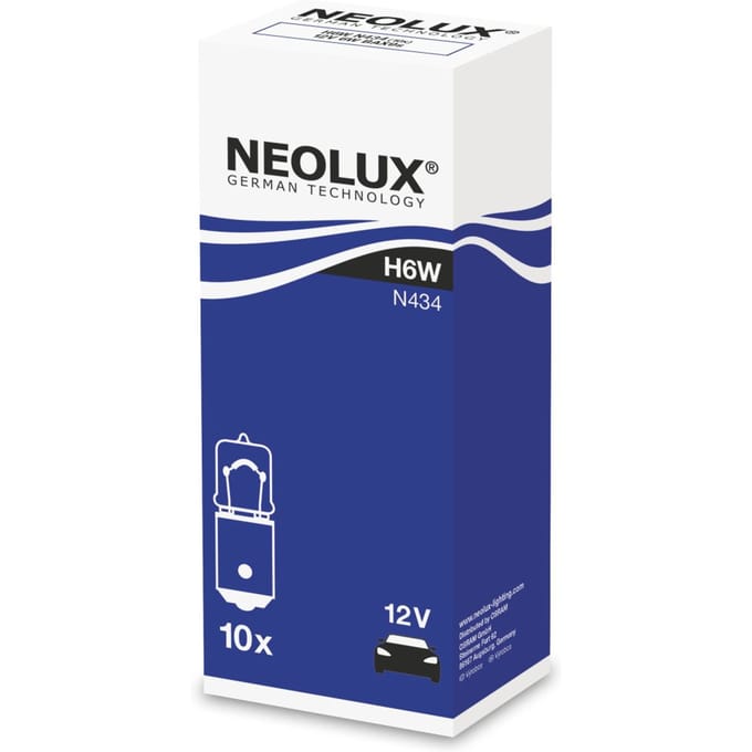 P27/7w lamp NEOLUX H6W 12V, 6W