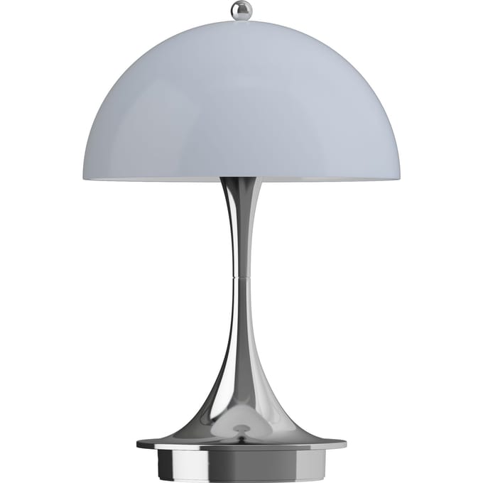 Louis Poulsen Panthella 160 Draagbaar V3 - blue grey/chrome