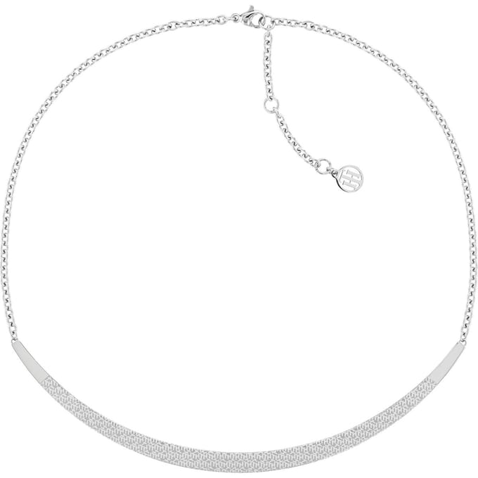 Tommy Hilfiger Dames edelstalen ketting One Size Zilver 32020578