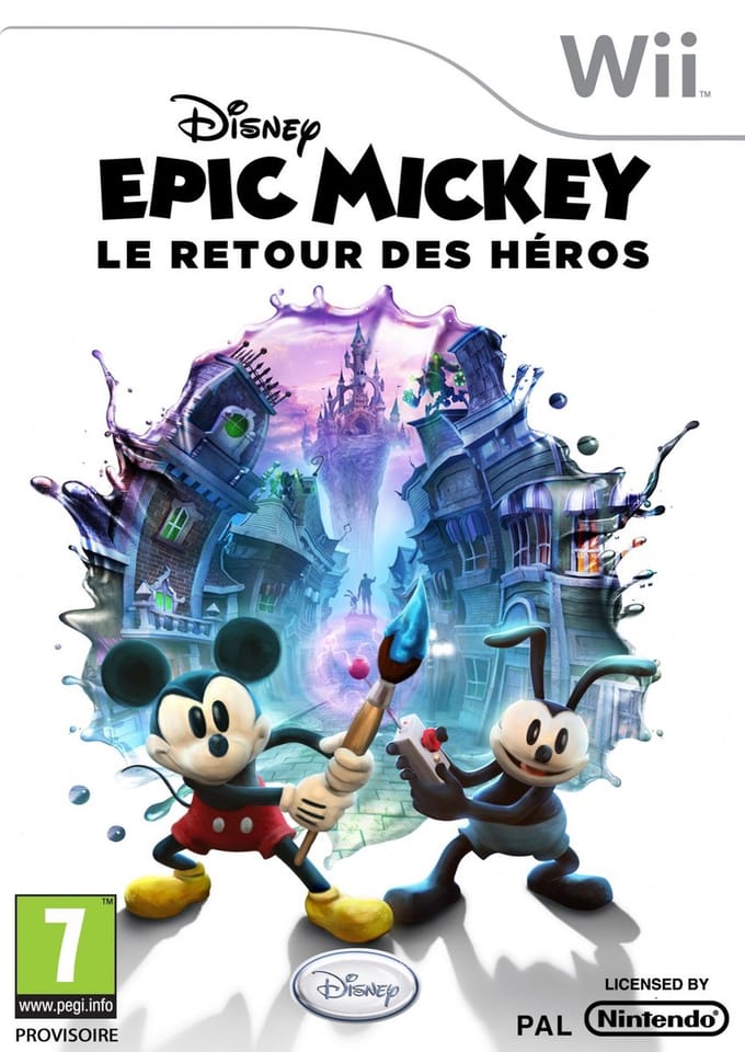 Nintendo Epic Mickey 2: The Power of Two, Wii video-game Basis