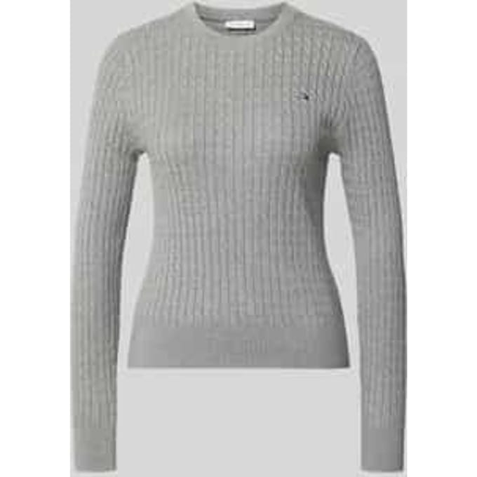 Regular fit pullover van pure katoen '