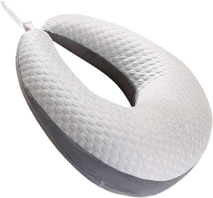 Armsteunkussen - Leeskussen Bed - Ontspanning Comfort - Ergonomische Steun - 60 x 58 cm - Grijs