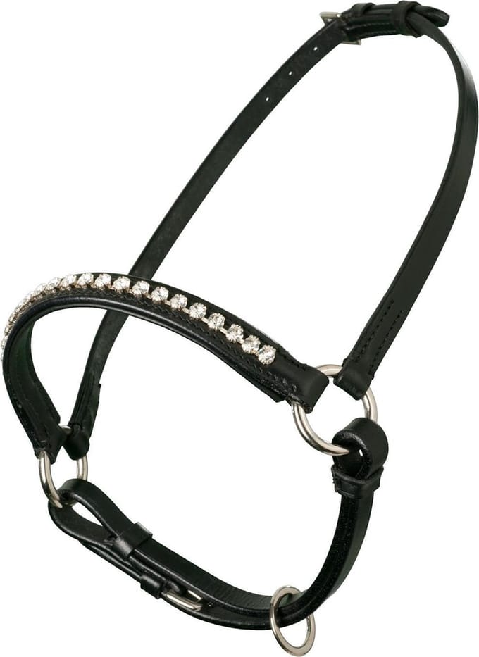 MHS Showhalster Mon Cherie Zwart/Zilver mini veulen (mt 1)