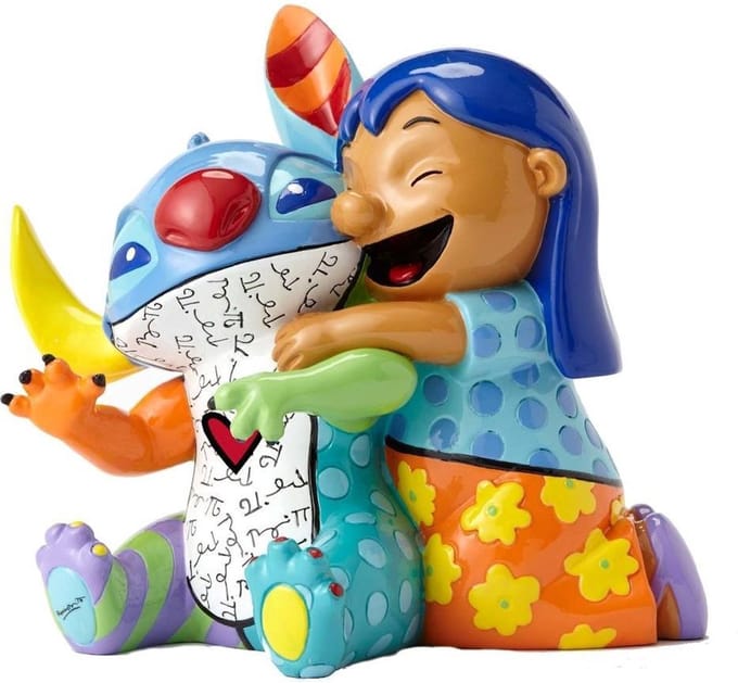 Disney beeldje - Britto collectie - Lilo & Stitch
