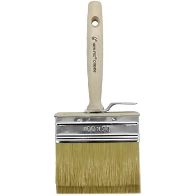 Sencys Verfborstel Hout Metaal 3x10cm