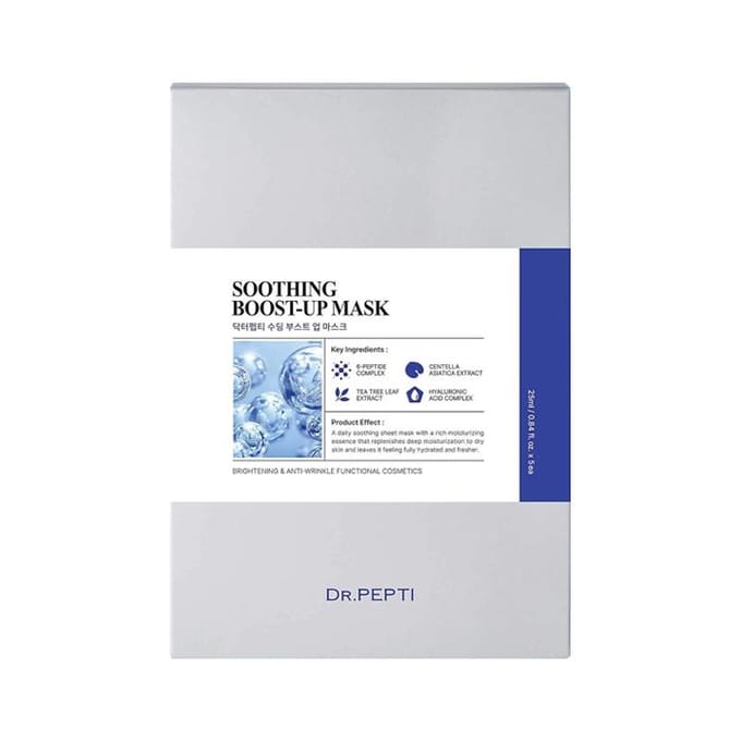DR.PEPTI - Soothing Boost Up Mask Set 25ml x 5 sheets
