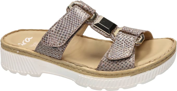 Ara -Dames - taupe - slippers & muiltjes - maat 40