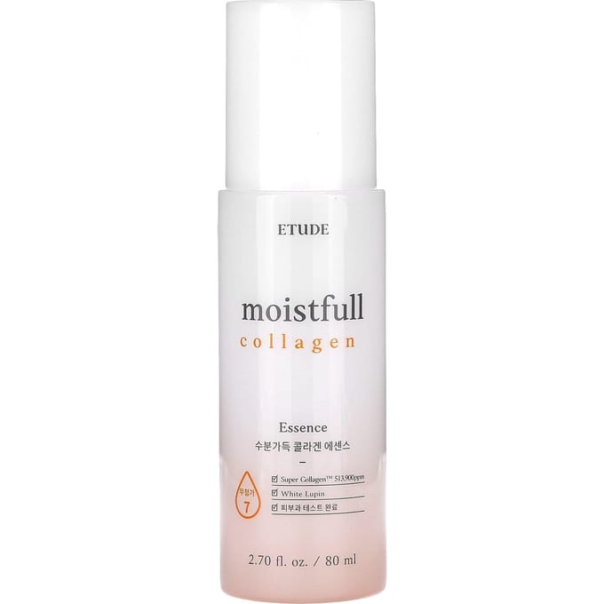 ETUDE, Moistful Collagen, Essence, 80ml (2,7 fl oz) white