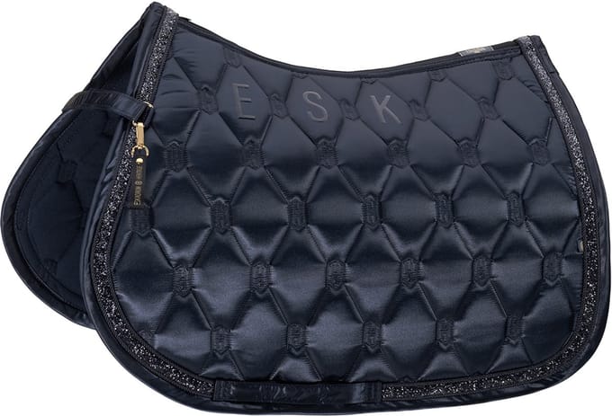 Eskadron Zadeldek Eskadron Heritage Satin Jewel Veelzijdigheid Donkerblauw