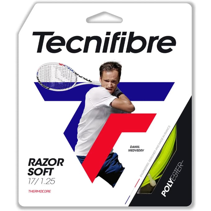 Tecnifibre Razor Soft Tennissnaar Lime 1,20 mm