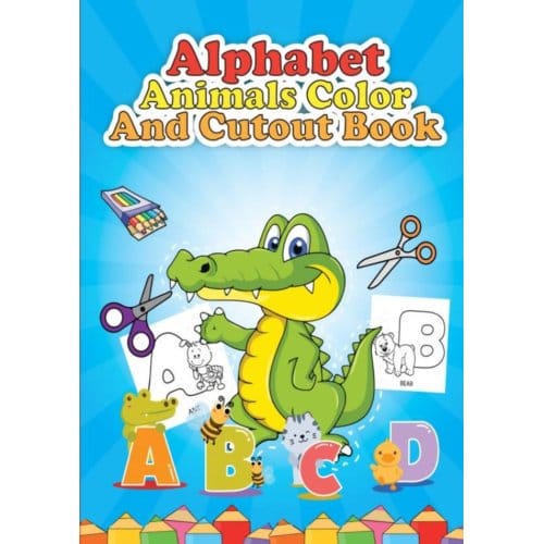 Alphabet Dieren Color And Cutout - Hugo Elena