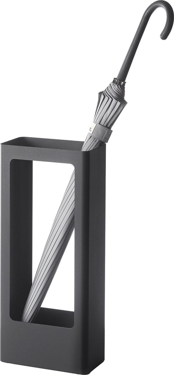 Yamazaki Slanke Paraplubak - Tower - Zwart
