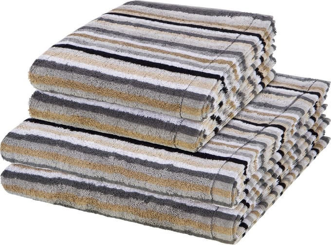 Cawö Sonstiges 2 X handdoek 2 X douchehanddoek - in set 4 pack Lifestyle