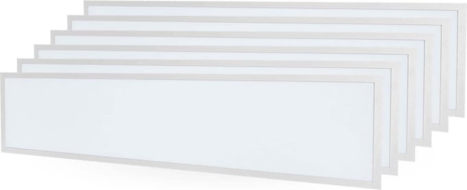 Ledvion - 6X LED Panel - 120x30 - 36W - 6500K - 4000LIncl. LED driver + Snelconnector