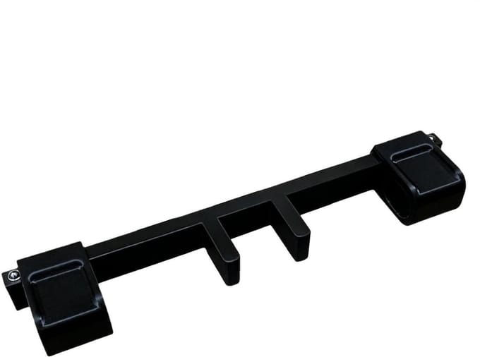 Kraangreepvergrendeling - Kraanbescherming - Veiligheid Thuis - Universeel Antislip - 25cm Lengte - Wit