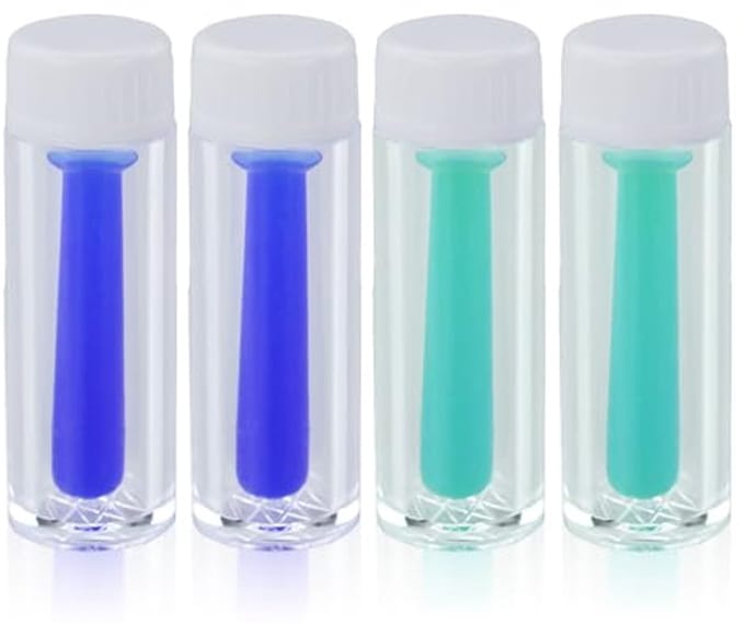 Zachte contactlenzen met zuignapset - 4 stuks