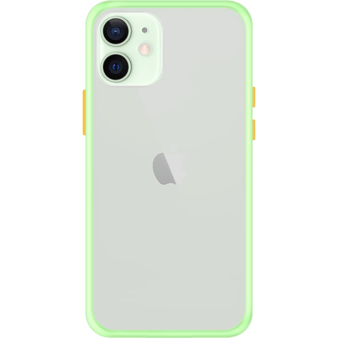 iPhone 11 Back Cover - Lichtgroen/Transparant