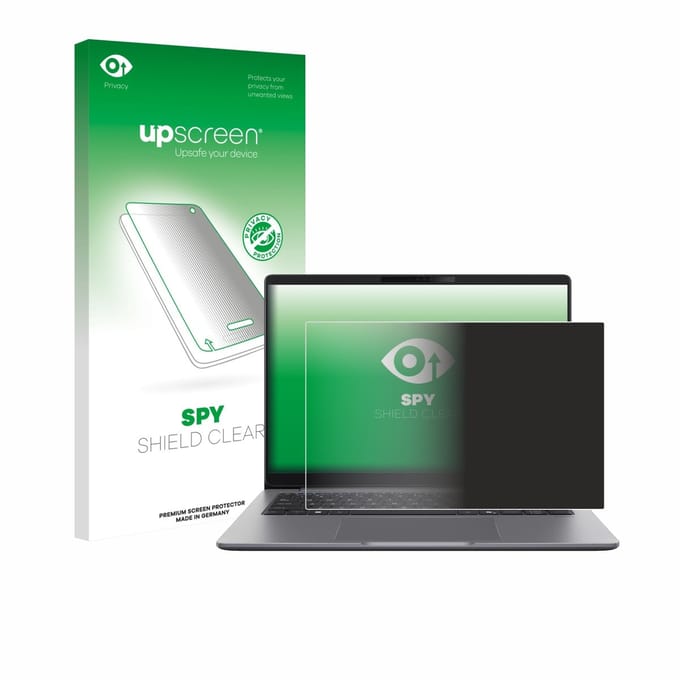 upscreen - privacy screenprotector voor ASUS ExpertBook P5 G2 - Folie Beschermfolie Blauwlichtfilter