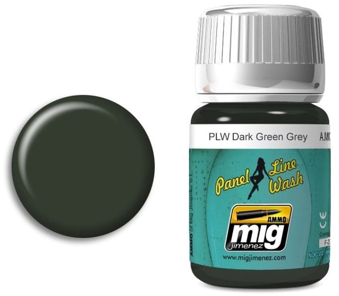 AMMO by Mig Jimenez Modelbouwdecoratie - MIG 1608 PLW Dark Green Grey Effecten potje