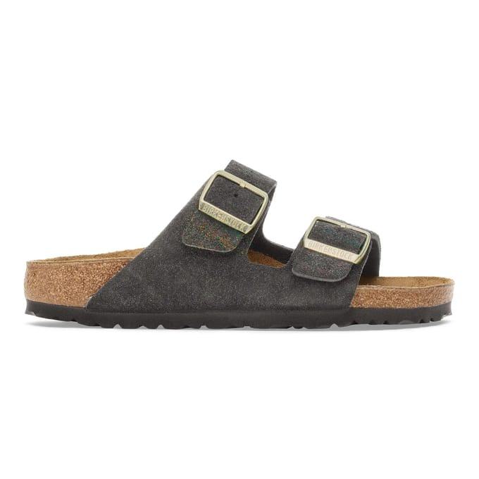 Dames suède leren sandalen Birkenstock Arizona