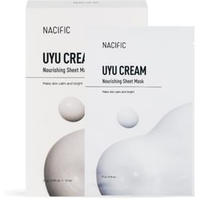 Nacific - Uyu Cream Nourishing Sheet Mask Set 27g x 10 sheets