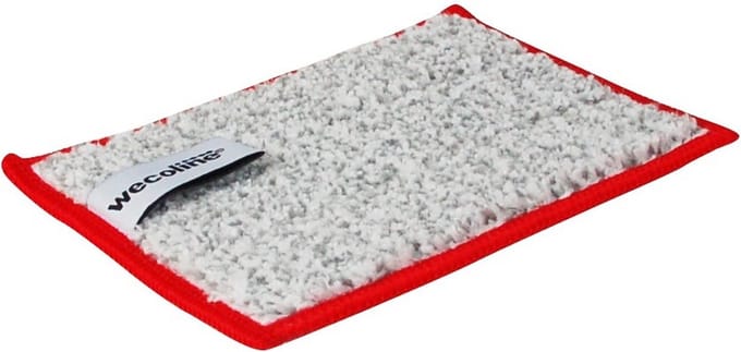 Wecoline - Microvezel schuurpad - Rood - 15 x 11 cm - 20 Stuks