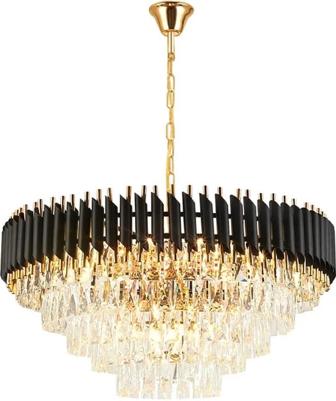 Toolight App1058-Cp Hanglamp Goud 44X55X44Cm