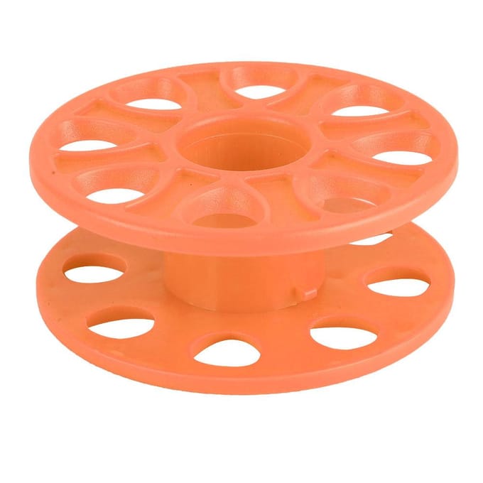 Duurzaam Plastic Duik Compacte Vinger Spoel Reel Duiker Onderwater Accessoire Oranje orange