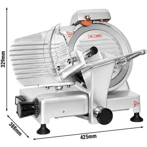 GGM Gastro Aufschnittmaschine mit Self-Lock-System - 120 Watt - Messer: Ø 220mm