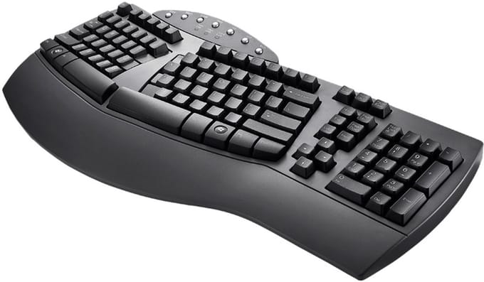 Perixx Periboard-512NL Ergonomisch Toetsenbord – Gesplitst Design – QWERTY/US – NL Editie - Voldoet aan NDAA