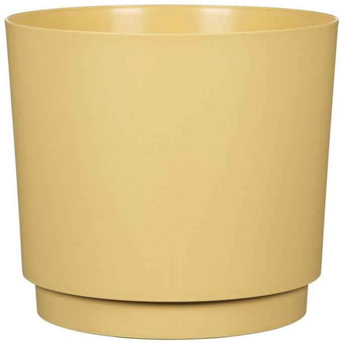Ronde bloempot - DEROMA - 236 - 13 l - Ø 29 cm - Geel