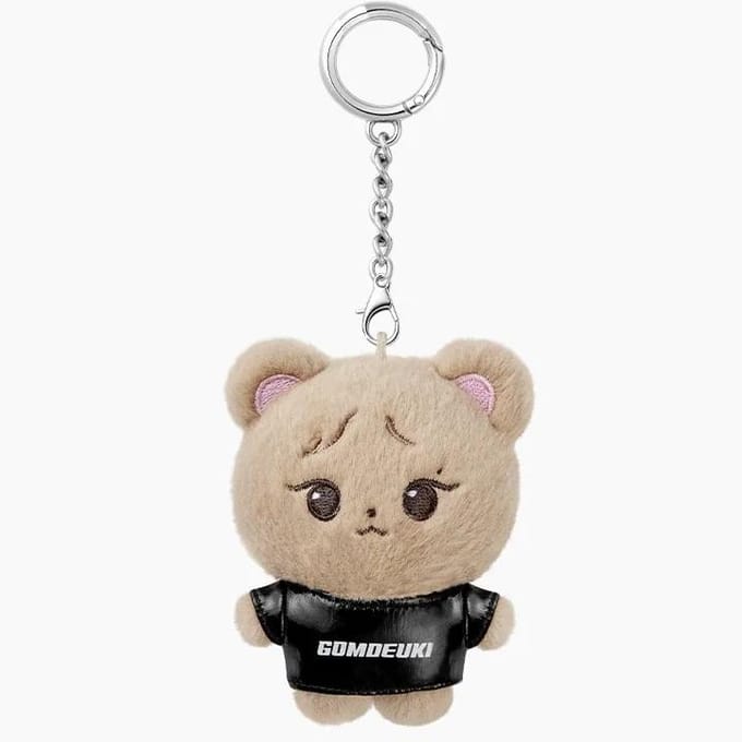 BLACKPINK - [JUMP POPUP] Porte-clés Peluche mini personnage MD officiel Jennie beige