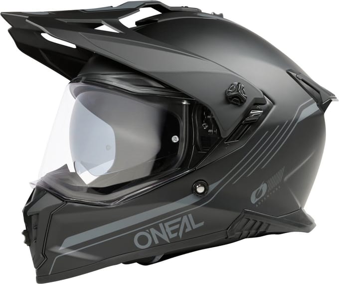 O'NEAL A-SRS Solid Mat Zwart Adventure Integraalhelm - Maat XS - Helm