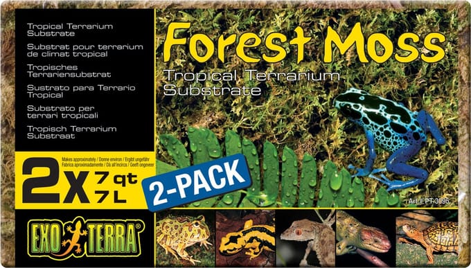 Exo Terra Forest Moss 2-Pack - 2 x 7L