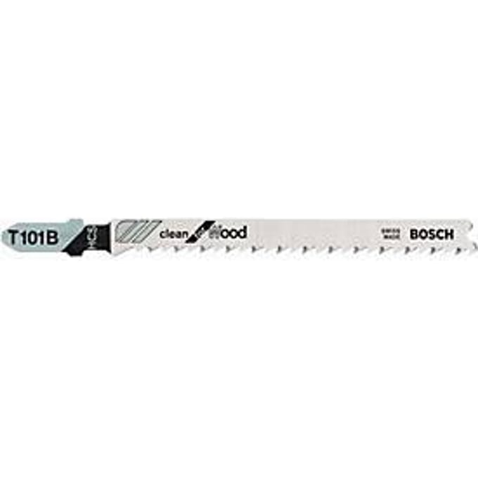 Bosch Accessories 2608630030 Decoupeerzaagblad T 101 B, Clean for Wood, verpakking van 5 stuks 5 stuk(s)