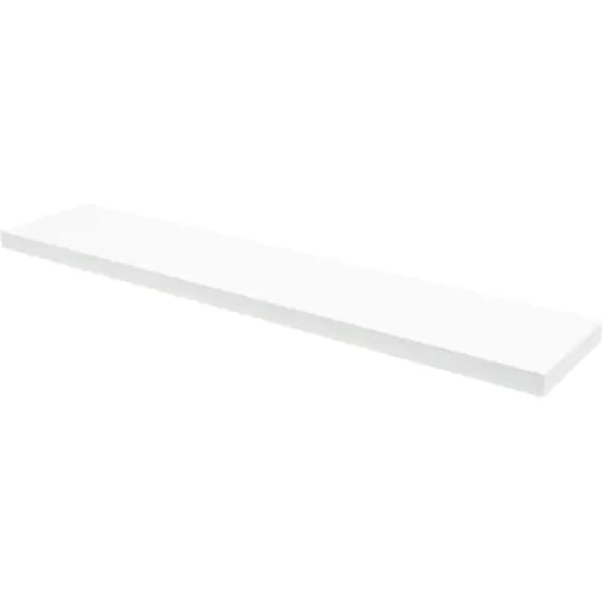 Duraline - Wandplank Xl4 - Wit Lak 38mm - 118x23,5cm - Fsc-gecertificeerd Hout