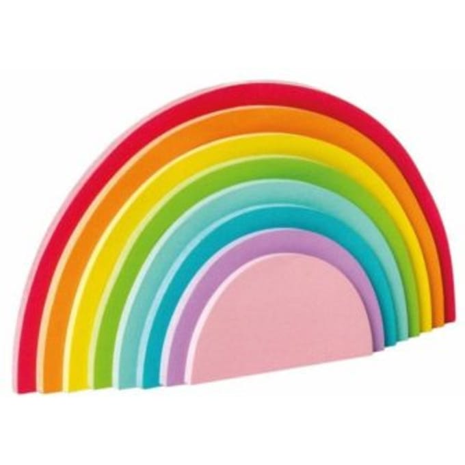 Legami rainbow thoughts memoblaadjes